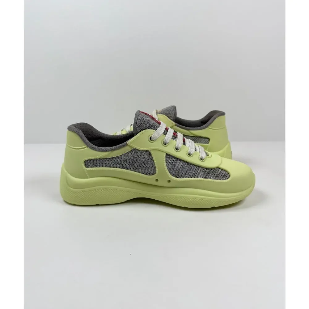 Size 37/7 - Prada Americas Cup Lime Green Women’s
